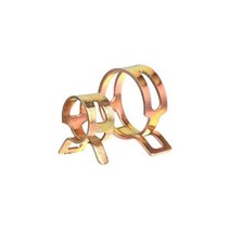 클램프 메타 테스터기 10pcs 금속 호스 튜브 스프링 클립 클램프 구색 키트 연료 라인물공기 파이프 클램프 배관 도구 6mm 22mm, 10개