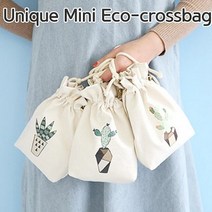 비니램프 에코백 가심비탑 유니크 미니 에코 크로스백 가방 여우창고 여성크로스백