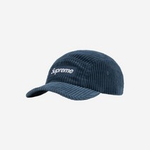 [정품] 슈프림 코듀로이 캠프캡 라이트 네이비 - 22SS Supreme Corduroy Camp Cap Light Navy