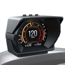 헤드업 자동차 HUD A450 헤드 업 디스플레이 Gps 속도계 차량 경사계 디지털 과속 경보 실시간 데이터 표시, 01 Black