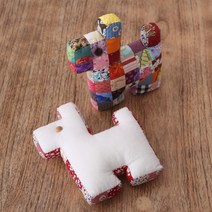 [DIY키트 패키지] 강아지인형만들기 인형 만들기 커플인형 손바느질인형 패치워크 인형