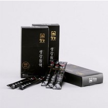 건강차 생강차 농부프린스 지리산생강청 생강즙 생강진액 생강스틱 30포 60포 90포, 스틱형 11g x 60포