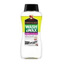 [불스원] 퍼스트 클래스 워시 앤 왁스, 530ml, 1개, 흰색차용