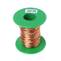 100grams/lot 12m 폴리 우레탄 에나멜 구리선 1.0mm QA-1/155 용접 와이어, 금, 1개
