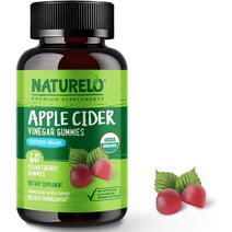 NATURELO Apple Cider Vinegar Gummies 네이처로 사과식초 구미, 1개