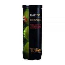 Wilson US 오픈 테니스 공 3볼, Single Can (3 Balls)Regular Du