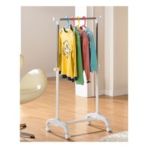 [왕자행거] 왕자 주니어이동식행거(색상선택형), 색상:라이트핑크(nhc666-2)