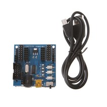 Zigbee CC2530 센서 기능 모듈 노드베이스 보드 확장 보드 USB 포트 2, 푸른