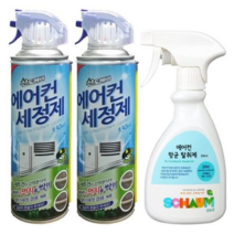 여름 에어컨 관리 (에어컨세정제2개+에어컨탈취제1개), 에어컨세정제2개+ 에어컨항균탈취제1개