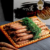 선물용 황토밭 3년근 더덕선물세트 2kg / 채반+지함+보자기, 더덕선물세트 2kg(41~50뿌리), 1개