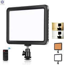유튜브 영상장비cadiso 116 led 바이 컬러 3300-5600k 사진 디 밍이