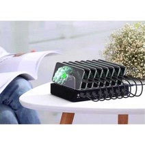 휴대폰 충전거치대 멀티포트 15포트 다용도 충전기, (15포트 USB 충전기)총 전력 100W