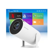 스마트 휴대용 프로젝터 쿼드 코어 안드로이드 11 듀얼 와이파이 LCD 4K 비디오 720P 홈 시어터 HY300, [01] HY300, [03] AU 플매트 카펫 매트 카펫 매트 카펫 러그, 3.HY300 - AU 플러그