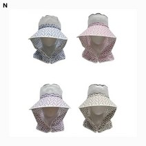 농모 얼굴햇빛가리개 밭일모자, 퍼플