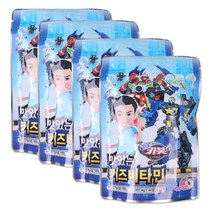 해호 헬로카봇 비타민 40정 4개, 단품, 단품