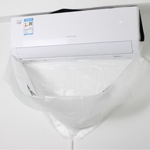 현모양처 무료배송원룸 벽걸이 에어컨 셀프 청소 커버 비닐 냄새제거 필터 청소 도구 용품, 상세페이지 참조