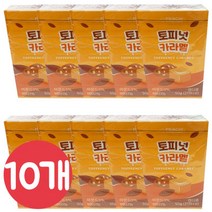 토피넛 카라멜 50gx10개/땅콩카라멜/베베토, 토피넛 카라멜 50gx10개/땅콩카