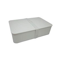 365Methods Bento 간단한 도시락 M 화이트 팩킨 파티션 벨트 레인지 식기 세척기 호환 0.8L, 1개, 상품명참조