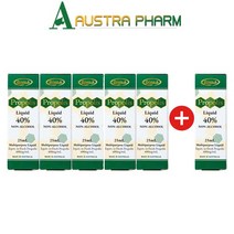 5+1 호주 오리진에이 프로폴리스 40% 무알콜 원액 25ml 6병 + 프로폴리스 치약 & 호주산과자