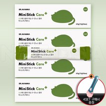 닥터맘마 미니스틱 구내염 헤어볼 관절 요로케어 4종각1팩 (10g X 6개 X 4팩) / 기능별 4팩, 4세트 구매시 츄르짜개 증정, 3. 요로케어 미니스틱U 10gX6개X4박스