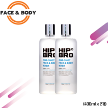 원샷 페이스 & 바디워시 400ml x 2개
