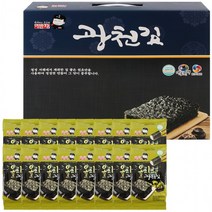더진심 김 선물세트 선물용 설 명절 도시락김 단체 광천김, 16봉