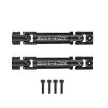 FMS FCX24 메탈 스틸 드라이브 샤프트 CVD 1/24 RC 크롤러 차량 업그레이드 부품 액세서리용, 블랙이에요.
