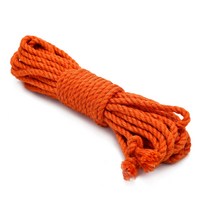 세기텍스타일 6.0mm 9m 황마로프 칼라 주트로프 (30color) 로프, 09.ORANGE