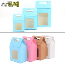 핸드메이드 향초선물상자 캔들포장상자 화병선물포장, 색상/사이즈, 대 - 블루