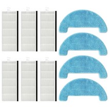 단후이 NR15 로봇청소기 / Danhui 로봇 진공 교체 예비 부품 메인 브러시 사이드 Hepa 필터 걸레, [21] Set M, 21 Set M, 21 Set M