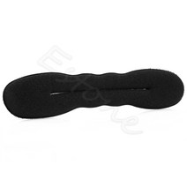 1pc 마술 스폰지 헤어 스타일링 롤빵 메이커 트위스트 경기자 도구 클립 도넛 작은 큰, L