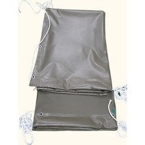 화물차 호로 타포린PVC 방수포, 진회색