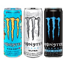 몬스터 355ml 망고로코+울트라+제로슈거 8캔씩 총 24캔