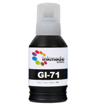 GI-71 호환 잉크 PIXMA G1020 G2020 G2021 G2060 G3020 G3021 G3060, 1.검정호환잉크, 1개