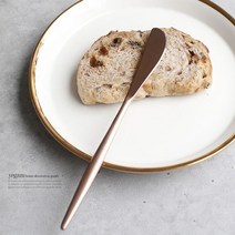 cocooning Mont Blanc kingdom 명품 고급 수저세트 로즈 골드커트러리, 버터나이프, 1Ea