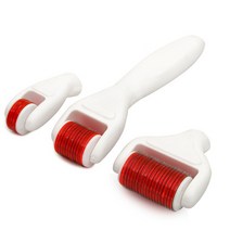 페이스롤러 미세한침 더마롤러 mts롤러 피부미용, 1개