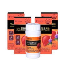 [한미양행 공식처]한미양행 간에는 밀크씨슬 간장약 실리마린 간영양제 900mg3개월분, 4박스(12개월분)