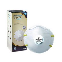 애니가드 2급 방진마스크 VC202V 베기(각-20EA), 20개입, 1개