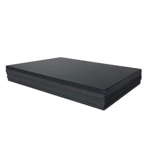 검은 동물 os 건축물 쟁반 pv 모델 채널 c발포 폼보드, T12-400x600x2밀리미터 블랙 고밀도