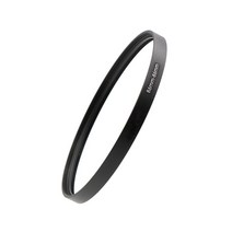 암-암 나사산 어댑터 링 이중 내부 링 0.75mm 피치 49 52 55 58 62 67 72 77 82 86 mm, 01 49mm