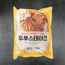 부드러운 삼양 두부스테이크1.2kgX2팩, 1set