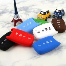 [3G MALL] 올뉴쏘렌토 K5 더뉴K3 니로 스마트키 실리콘 키케이스 실리콘키케이스, 스카이