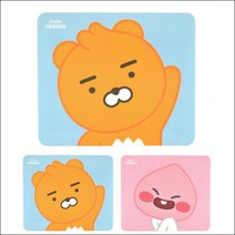 아이콘스 카카오프렌즈 컴퓨터 노트북용 소형 마우스패드, 카카오프렌즈20 리틀 마우스패드-라이언, 1개