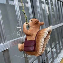 정원조형물 창의적인 다람쥐 입상 펜던트 마당 마이크로 조경 장식 야외 동상, 8.Squirrel 2