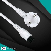 샤오미 미에어프로 전원케이블 ACP-318W 화이트 개별포장, 상세페이지 참조