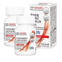 닥터시아닌 프리미엄 혈행개선 나토키나제 플러스, 60정, 16개
