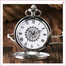 회중시계 Black Butler Silver Quartz +선물케이스 보증서