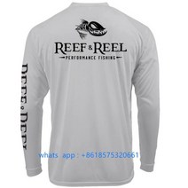 Reef Reel 남성용 낚시 긴팔 셔츠 야외 활동 하이킹 낚시 태양 보호 퍼포먼스 2023, 01 1_03 L