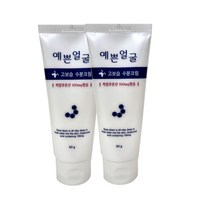 예쁜얼굴 고보습 수분크림 90g, 2개, 90ml