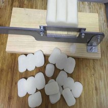 떡 자르는 써는 기계 칼 가래떡 작두 수동 슬라이서, A